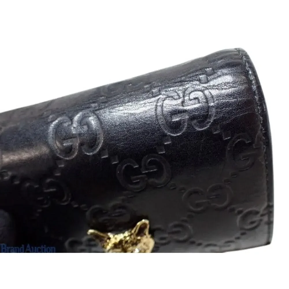 7149 - Gucci Guccissima Animalier Compact Wallet